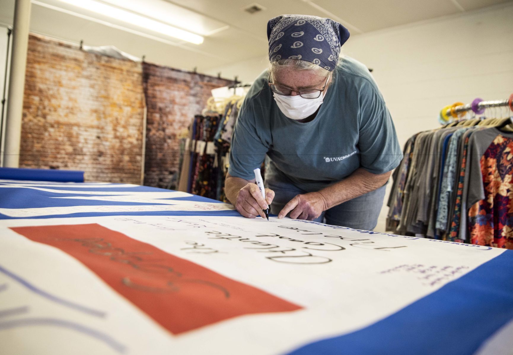 Atlantic Coast Pipeline celebration banner